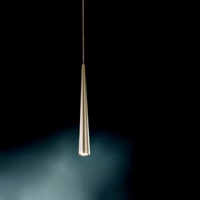 Lampada a sospensione NOA D6 cm alluminio verniciato a polvere Oro - Grande