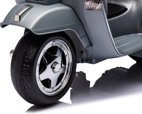 Piaggio Mini Vespa PX150 Elettrica 6V per Bambini Grigio...