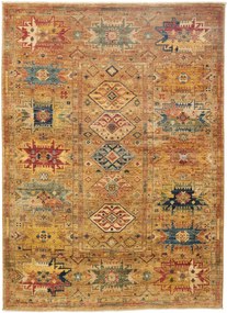 Samarkand Tappeto orientale 150x210 Giallo (Pakistan) Annodato A Mano