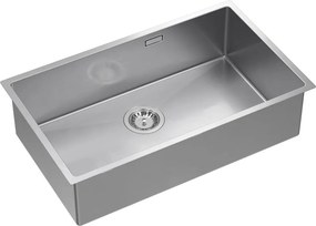 Lavello in acciaio ANTHONY 80 BRUSH NICKEL