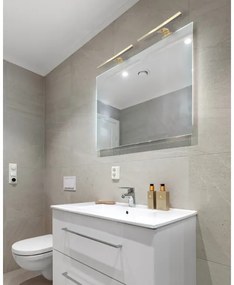 Illuminazione specchio bagno LED 5W 230V 4000K 30 cm IP44 oro