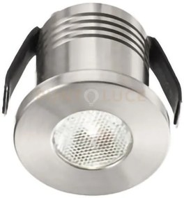 Gfa900n- faretto da incasso a molla in alluminio a led 4000k 180lm ...
