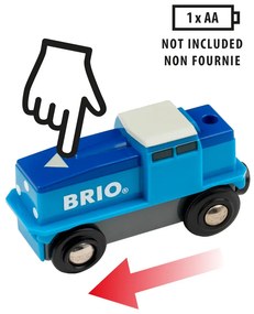 Brio - Locomotiva merci a batteria