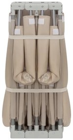 Lionelo - Box per bambini FLORENCE Beige Sabbia