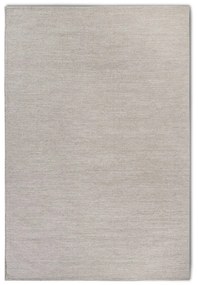 Tappeto beige tessuto a mano in lana 160x230 cm Pradesh Linen White - Elle Decoration