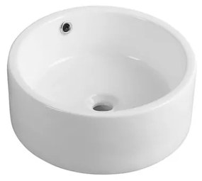Lavabo in ceramica bianca, ø 42 cm - Sapho