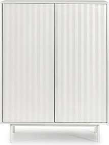 Cassettiera alta bianca 97x130 cm Sierra - Teulat