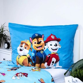 Biancheria da letto singola per bambini in microfibra 140x200 cm Paw Patrol - Jerry Fabrics