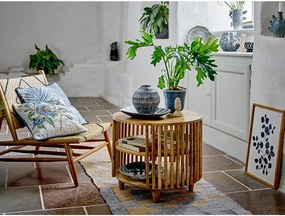 Tavolino da salotto rotondo di colore naturale in mango massiccio ø 60 cm Sali – Bloomingville