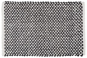 Tappetino per il bagno bianco e nero in tessuto 50x80 cm Covelo – Wenko