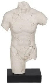 Statua Decorativa Nero Crema 26,5 x 14 x 45 cm