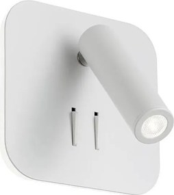 Redo 01-1491 - Lampada da parete QUDA LED/6W/230V + LED/3W CRI 90 bianca