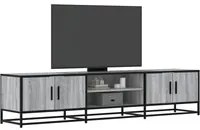 Mobile Porta TV Grigio Sonoma 180x35x41 cm in Truciolato 3300778