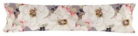 Federa HappyFriday White Peonies Multicolore 45 x 155 cm