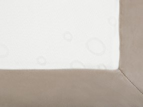 Letto contenitore velluto beige 180 x 200 cm CONSUL Beliani