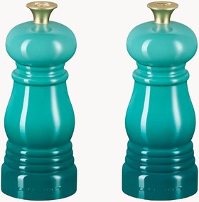 Set saliera e pepiera con macinino in ceramica Creuset, 2 pz
