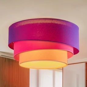 Euluna Trio Max Coperta, Ø60cm, viola/rosa/arancione