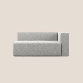 Nettuno modulo angolo/laterale maxi in morbido tessuto bouclè T07 grigio