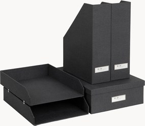 Set di 5 organizer da scrivania Holger