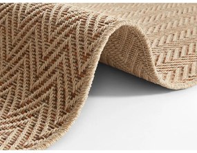 Passatoia da interno ed esterno marrone chiaro 80x350 cm Nature – Hanse Home