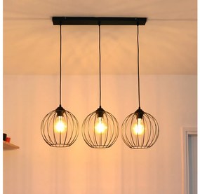 Lampadario LED a cavo MERCURE 3xE27/15W/230V