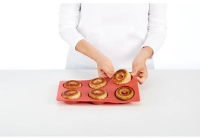 Stampo da forno in silicone adatto per donut 17,5x30,5 cm – Lékué
