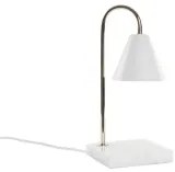 Lampada da tavolo DKD Home Decor Dorato Bianco (15 x 15 x 33 cm)