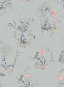 Eijffinger Tapete Chinese Porcelain - Light Blue