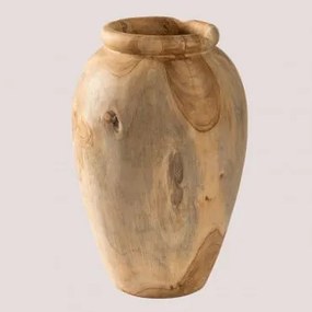 Vaso in legno Jayat C (40 x 25 x 25 cm) - Sklum
