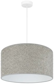 Brilagi - Lampadario a sospensione con filo BOUCLE ROLLER 1xE27/15W/230V diametro 45 cm grigio