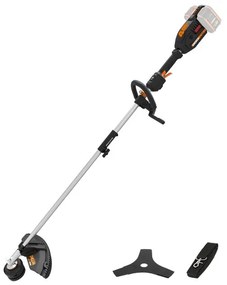 Decespugliatore a batteria brushless 40V batteria non inclusa in polipropilene WORX Powershare WG186E.92 impugnatura a d, testa in nylon 2 fili