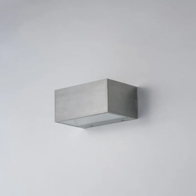 Applique LED moderno da esterno Twin nero IP54, luce bianco naturale 900 lumen, INTEC