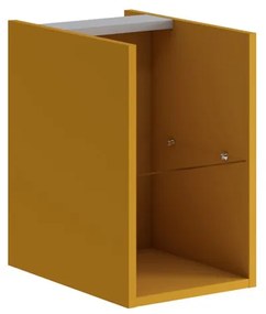 Estensione per mobile da bagno Opera laccato opaco senape L 30 x H 50 x P 45.5 cm