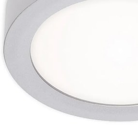 Briloner 7122-014 - Lampada da soffitto LED FIRE LED/11W/230V 3000K diam. 17 cm Argento