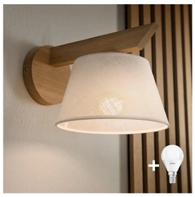 Brilagi - LED  Applique ANTHONY 1xE14/40W/230V quercia/bianco