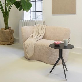 Tavolino rotondo in metallo ø 38 cm Daley – Spinder Design