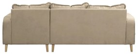 Divano angolare beige (angolo destro) Beata - Ropez