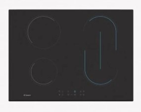 Timeless CH74BVT Piano Cottura da Incasso Ceramica 4 Fornelli Nero - Candy