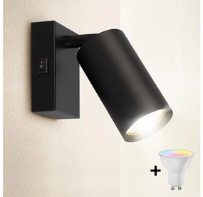 Brilagi - Faretto da parete LED dimmerabile SELE 1xGU10/6,5W/230V nero