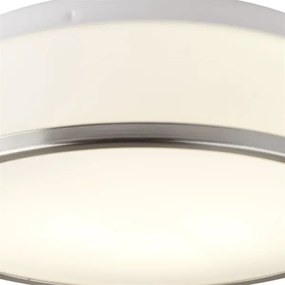 Searchlight 7039-28SS - Plafoniera da bagno DISC 1xE27/60W/230V IP44