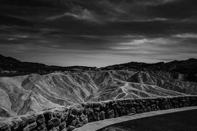 Fotomurale – Parco Nazionale Death Valley in bianco e nero