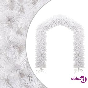 vidaXL Albero di Natale ad Arco Bianco 270 cm