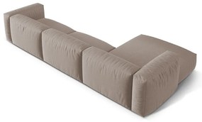 Divano angolare componibile beige (angolo sinistro) Martina - Micadoni Home