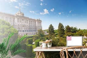 Carta da parati autoadesiva – Palazzo Reale a Madrid