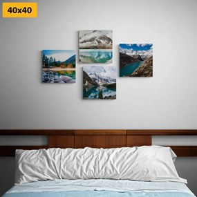 Set di quadri – Paesaggi montani affascinanti