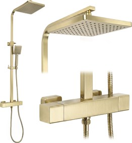 Set doccia Rea Atrium Brush Gold