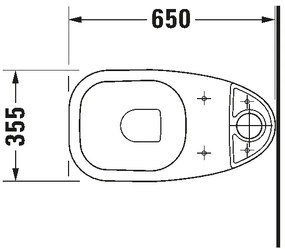 Duravit 21110900002 - WC monoblocco D-CODE ceramica/bianco lucido