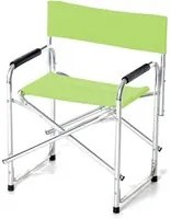 SEDIA REGISTA ALLUMINIO PIEGHEVOLE 47x57x78cm MAX 110kg VERDE GIARDINO VERDELOOK