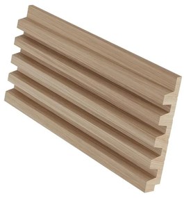 Pannello da parete 3D Set da 3,71m² Colore Legno naturale chiaro - Lotto di 8 pezzi - TATIANA