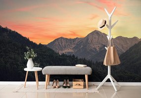 Carta da parati – Tramonto sulle montagne